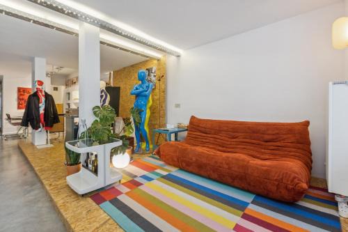 Stationsbuurt Zuid Apartamento | Cosy art studio near station with bikes and garden