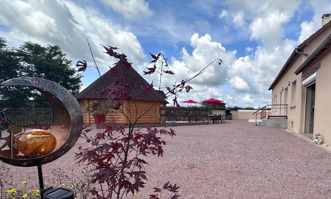 Saint-Leon Cabaña | Casa rural con spa, actividades y gran confort en Saint-Léon, cerca de naturaleza y atracciones