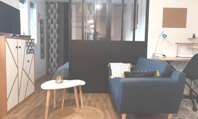 Agen Apartamento | Cosy flat proche Gare & Parking - clim