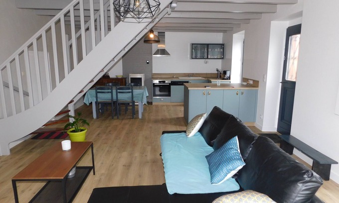 Saint-Marcel Casa | Casa independiente al borde del canal Nantes-Brest