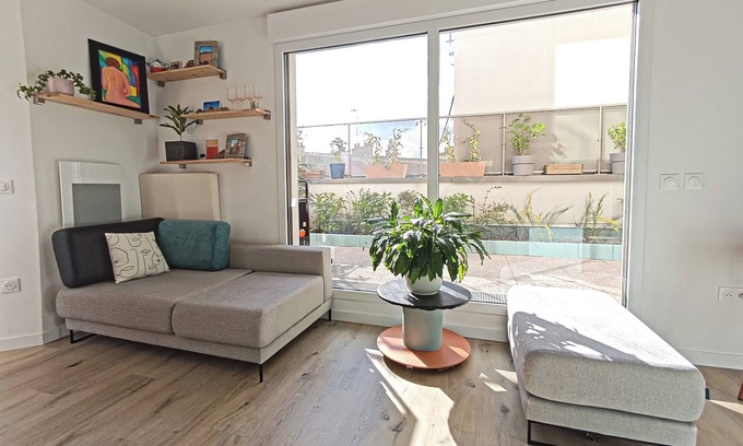 Le Bourget Apartamento | Cosy Green Island in the City ! Close to Olympics Paris 2024 Climbing Venue