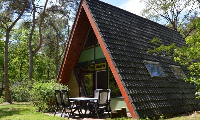 Stramproy Casa | Moderna Casa Vacacional en Limburgo en medio del Bosque