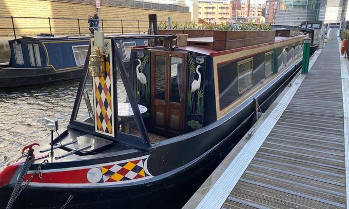 Leeds Alquiler De Eote | Cosy Narrowboat Leeds Dock