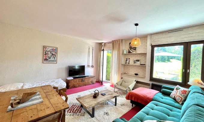 Le Planellet Apartamento | Cosy nest with garden and view of the Aravis
