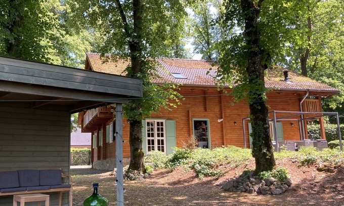 Bomal-sur-Ourthe Chalet De Esquí | Cosy Norwegian-style chalet
