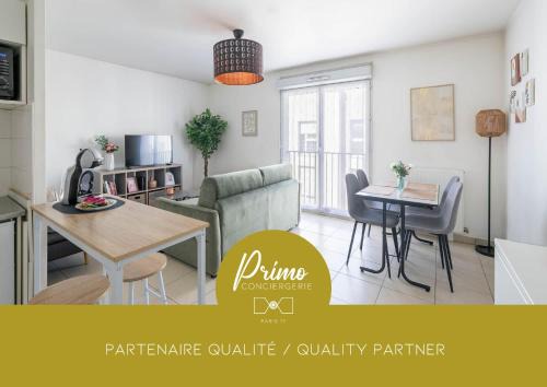 Pantin Apartamento | Cosy Prusse - Metro 7, La Villette, Paris, quiet