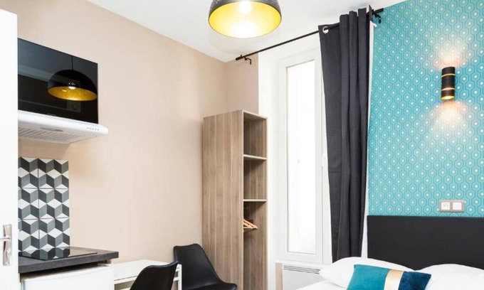 Centre Ville Casa | Cosy Studio with one single Bed - Résidence Aurmat ***