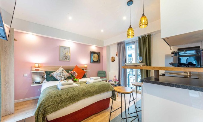 Strasbourg -Saint-Denis Apartamento | Cosy studio - 2P - Center of Paris