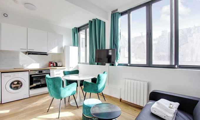 Combat Apartamento | Cosy Studio - 2P - Parc de Belleville