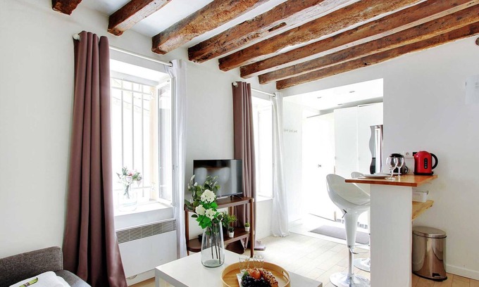 5th Arrondissement Apartamento | Cosy Studio 2P - Rue Mouffetard