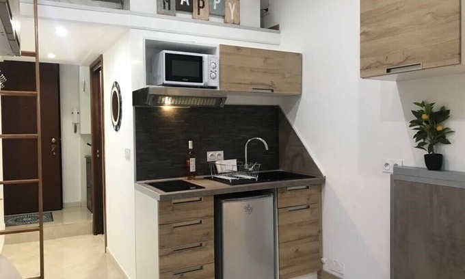 Alpes-Maritimes Apartamento | COSY STUDIO BIANCO