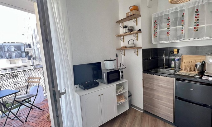 Saint-Mauront Apartamento | Cosy studio for 2 persons