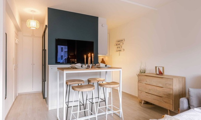 Het Zoute Apartamento | Cosy studio in the centre of Knokke