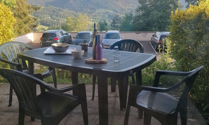 Le Tholy Apartamento | Cozy studio with mountain view