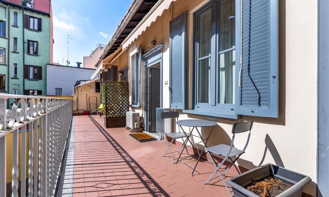 Casoretto Apartamento | Cosy Studio with shared Terrace!