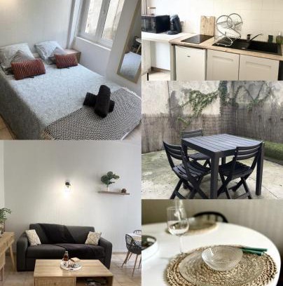 Marmande Apartamento | Cosy T1 30m2 avec cour en plein cœur de ville