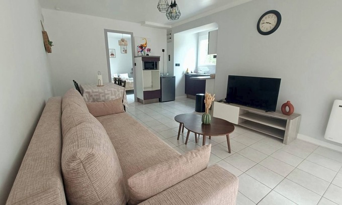 Saint-Aignan-Grandlieu Apartamento | COSY T1 NEAR NANTES AIRPORT