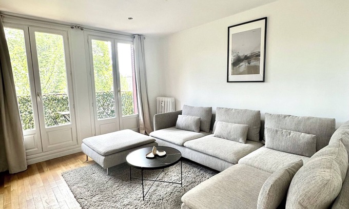 Argenteuil Apartamento | Cosy T3, 20 min from Paris