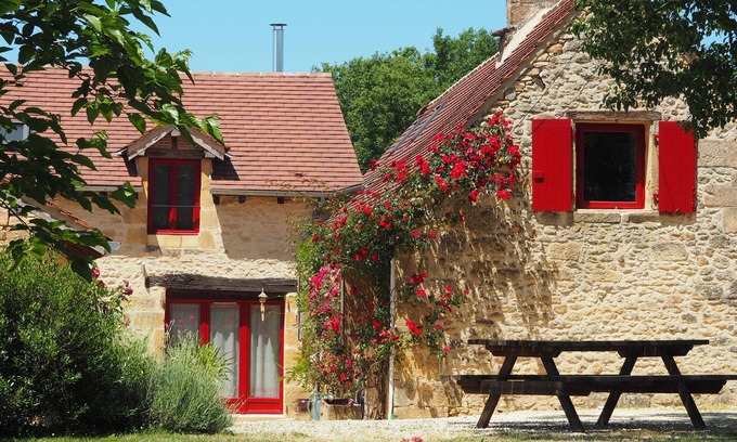 Les Eyzies Cabaña | Cottage Au Pré des Noix, naturaleza, calma, calidad, confort entre Lascaux y Sarlat