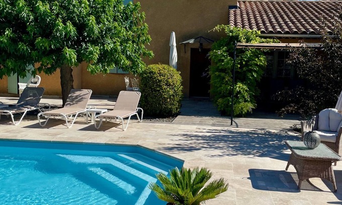 Cotignac Villa | Cotignac - Maravillosa villa provenzal con piscina y jardines, para 6 personas