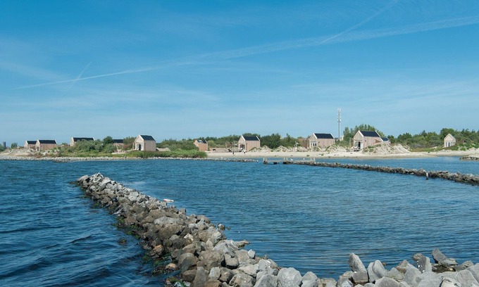 Ouddorp Cabaña | Retiro frente al lago con hamaca