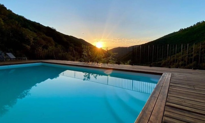 L'Estrechure Cabaña | Cottage Chaleureux "papillon", Dans les Cévennes