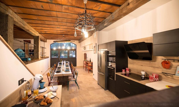 Autun Casa | COTTAGE Colors Of Saint Martin with Spa, Billard