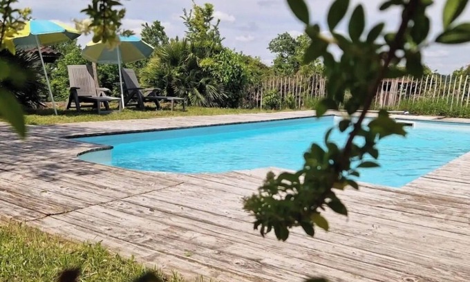 Riberac Casa | Cottage de 120m2 sur 2 Étages Avec Piscine