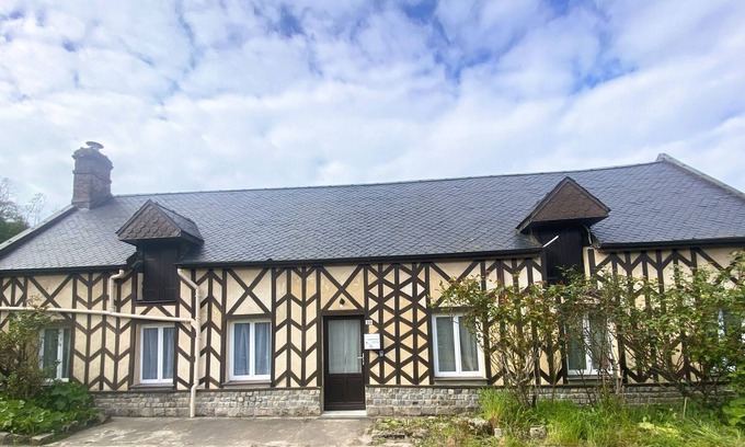 Vittefleur Cabaña | COTTAGE DE VITTEFLEUR fully renovated, living room 50 m2, large enclosed garden, 3 ears of corn