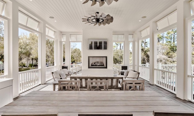 Cottage District Casa | Cottage District - Watercolor! Large Private Pool! Adult Bikes! Low-Speed Vehicle! Ping Pong Table!