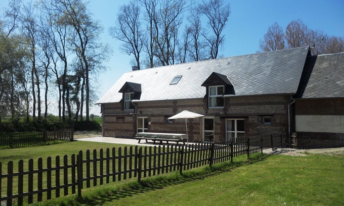 Bennetot Cabaña | cabaña tiene Bennetot granja. 35 km de Etretat