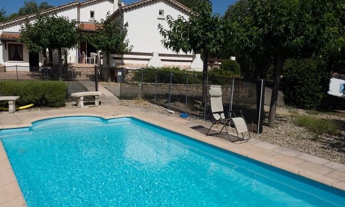 Uzer Casa | Casa en Ardèche cerca del río canoa