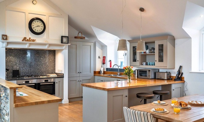 Ruan High Lanes Casa | Casa en Cornwall con vistas al mar y BBQ