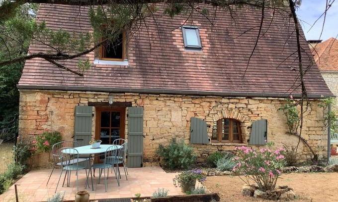 Florimont-Gaumier Cabaña | Casa rural en Périgord con piscina privada, se aceptan mascotas