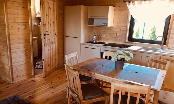 gmina Bedzino Casa | Cabaña en Pleśna cerca de la playa
