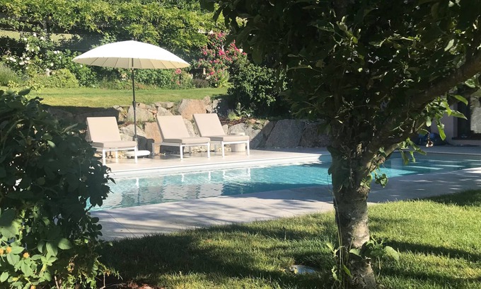 Buhl Cabaña | Casa rural en el bosque con piscina climatizada de mayo a octubre