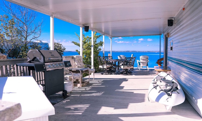 Sandbridge Casa | Casa de campo en Back Bay Refugio de vida silvestre en la playa de Sandbridge