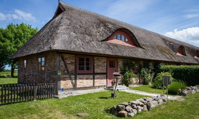 Ludwigsburg Cabaña | Cottage en la bahía de Greifswald entre las islas de sol de Rügen y Usedom