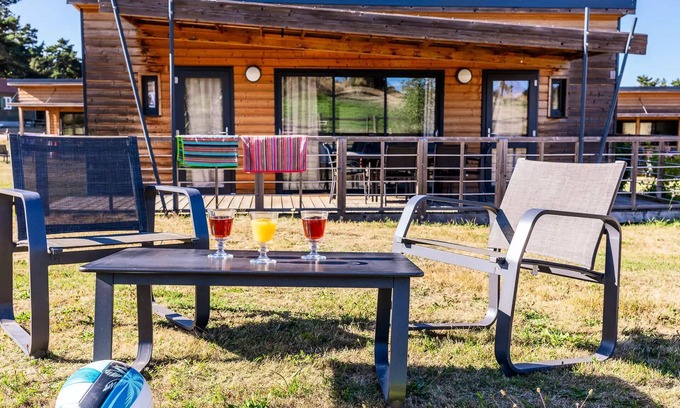 Chastanier Chalet De Esquí | Camping Les sous bois du Lac *** - Privilege cabaña 3 habitaciones 4/6 personas