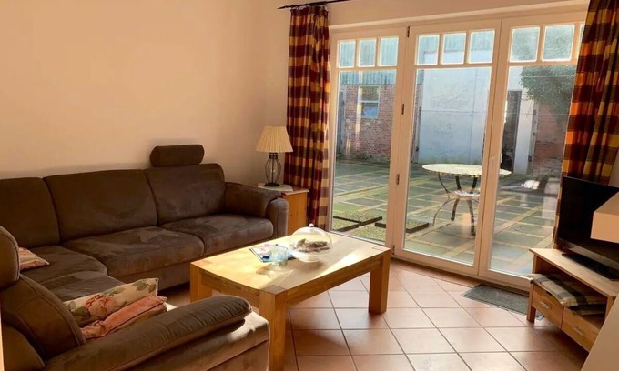 St. Peter-Ording Cabaña | Casita de campo 'Seekiste' con terraza privada, jardín compartido y Wi-Fi
