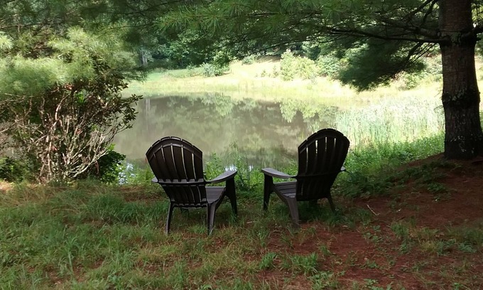 Spruce Pine Apartamento | Suite Estudio Cottage con cama King en 300 Acre Mountain Retreat
