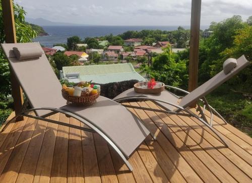 Grand Anse Casa | Cottages Les 3 Rochers - Vue sur mer
