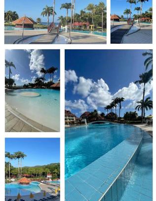 Gros Raisins Apartamento | Couleur caraïbes-Ti créole appartement pierre et vacances accès plage et piscine