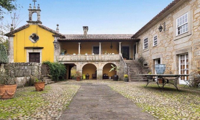 Fontoura Villa | Casa de campo Quinta de San Antonio con piscina, vistas a la montaña y Wi-Fi