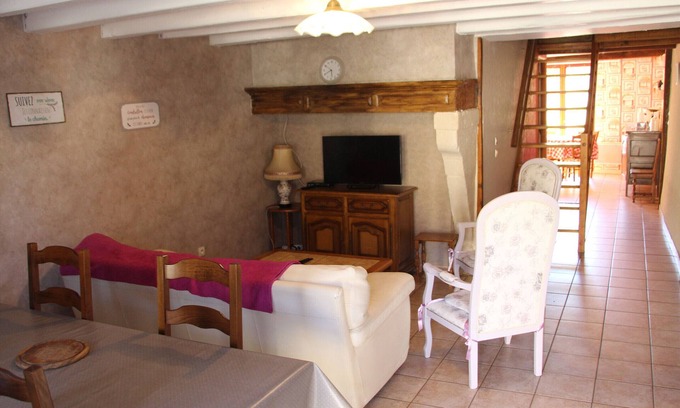 Halles-sous-les-Cotes Cabaña | Casa rural con pesca, se admiten mascotas