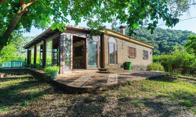 Cazalla De La Sierra Casa | Country House 'Ribera Del Hueznar' with Mountain View, Private Pool and Private Terrace