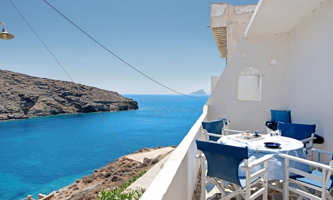 Kanala Villa | Casa rural 'Bella Vista' con vistas al mar, terraza compartida y aire acondicionado