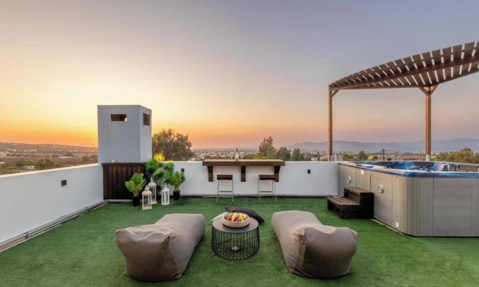 Kos Villa | Casa rural 'Casa Natura' con vistas al mar, Wi-Fi y aire acondicionado