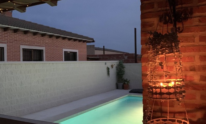 Alaejos Casa | Country House 'Casa Rural Alaejos' with Mountain View, Private Pool and Wi-Fi