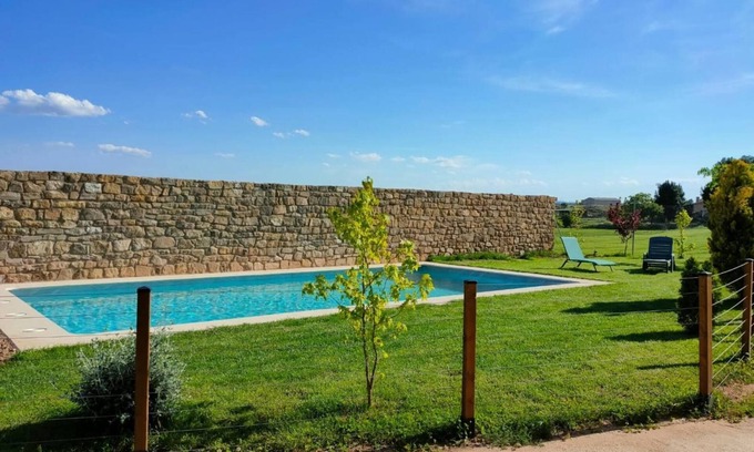 Alcaniz Casa | Country House 'Casa Rural Torre Gil' with Private Pool, Wi-Fi and Air Conditioning